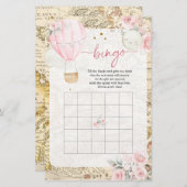 エアバルーンは彼女に優れた赤ちゃんシャワービンゴではない (正面/裏面)