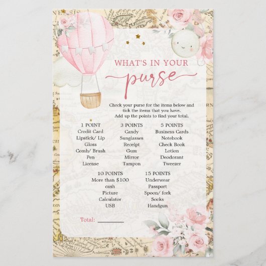 エアバルーンは彼女は優れたベビー財布ゲームではない (正面)