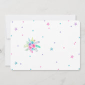 エアバルーン誕生日フォト招待状 招待状 (裏面)