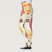 エアバルーン:パタよくはしゃぐーンデザイン。 レギンス (左)