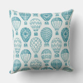 エアバルーン ピンクッション（クッションカバー） ペコック柄 クッション (裏面)