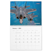 エアパワーだ！・空軍航空 カレンダー (2月 2026)