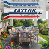 エアフォースジェット軍隊送別パーティーバナーサイン 横断幕