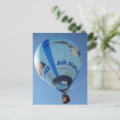 エアフォースバルーン ポストカード (スタンド正面)