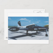 エアフォースブルーカヌー ポストカード (正面/裏面)