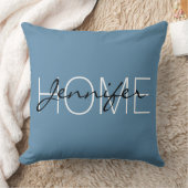 エアフォースブルーカラーホームモノグラム クッション (ブランケット)