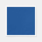 エアフォースブルー無地のカラー スタンダードカクテルナプキン (正面)