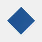 エアフォースブルー無地のカラー スタンダードカクテルナプキン (角)