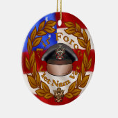 エアフォースベトナムヴェットオーナメント セラミックオーナメント (右)