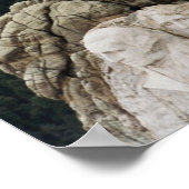 エアフォース1オーバー飛んでいる山ラッシュモアポスター ポスター (角)