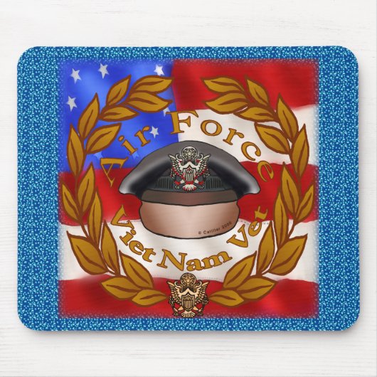 エアフォースViet Nam Vetマウスパッド マウスパッド (正面)