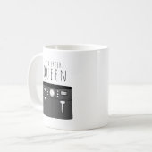 エアフライヤーの女王 コーヒーマグカップ (正面左)