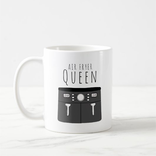 エアフライヤーの女王 コーヒーマグカップ (左)