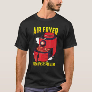 エアフライヤーインスパイアベーコンのエアフライ関連空気Fr Tシャツ