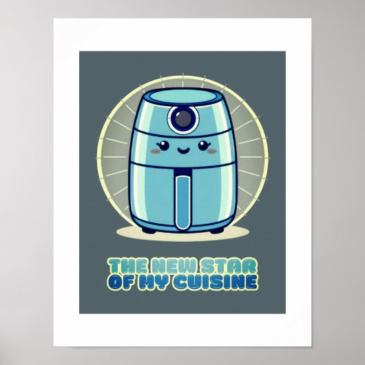 エアフライヤーキッチン料理のポスター ポスター (正面)