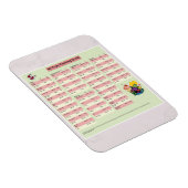 エアフライヤー料理タイムガイドポスターマグネット マグネット (右側)