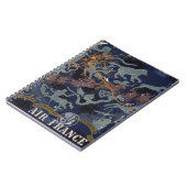 エアフランス:ド·ヌイ·エ·ド·ジュール·ダン·トゥ·レ·シエル ノートブック (左側)