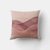 エアフロー トレース ライン キネティック ミニマリスト パターン クッション (裏面)