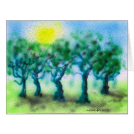 エアブラシの木2013年の…大きいカード