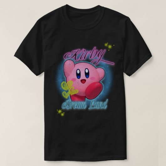 エアブラシ付きピンクボール Tシャツ (デザイン正面)