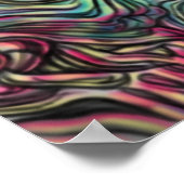 「エアブロブ」抽象芸術ポスター ポスター (角)