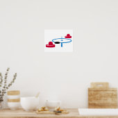 エアホッケー ポスター (キッチン)