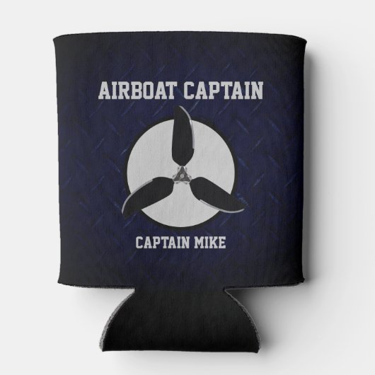 エアボートキャプテン名ビールクール追加 缶クーラー (裏面)