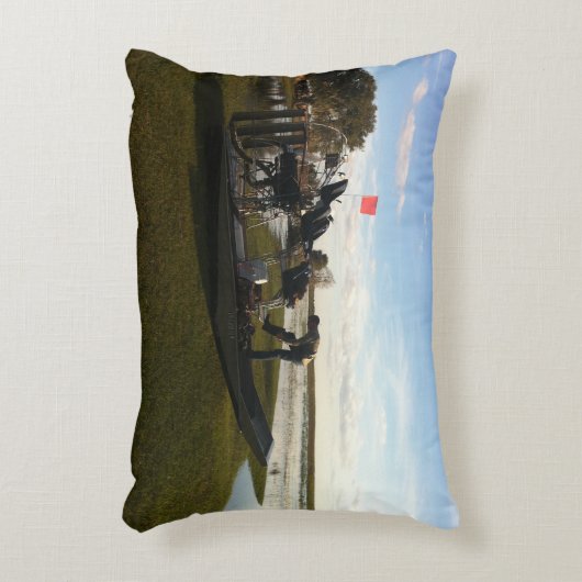 エアボート枕 アクセントクッション (正面(垂直))