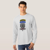 エアボーン・レンジャー・ジャンプマスター Tシャツ (正面フル)