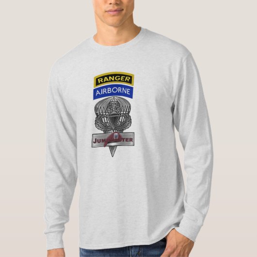 エアボーン・レンジャー・ジャンプマスター Tシャツ (正面)