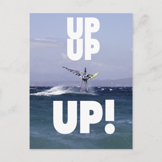 エアポストカードのウィンドサーファー ポストカード (正面)