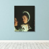 エアポンプでの鳥に対する実験， 1768 キャンバスプリント (インサイチュ (ウッドフロア))