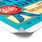 エアポートストレートウイスキー ポスター (角)