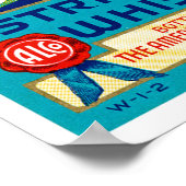 エアポートストレートウイスキー ポスター (角)