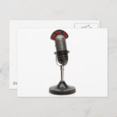 エアマイクでヴィンテージ ポストカード (正面/裏面)