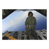 エアマンはメキシコ湾の海を観察する フォトプリント            (正面)