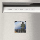 エアマンはメキシコ湾の海を観察する マグネット (インサイチュ (食洗機))