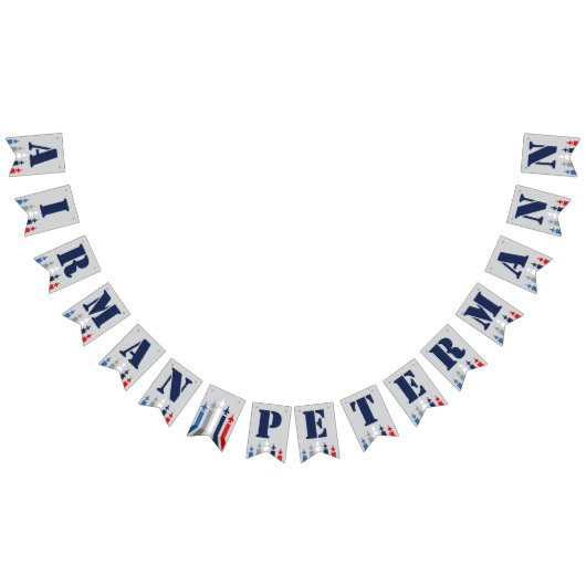 エアマンネームバナーエアフォース軍隊戦闘機ジェット バンティングフラッグ (全)