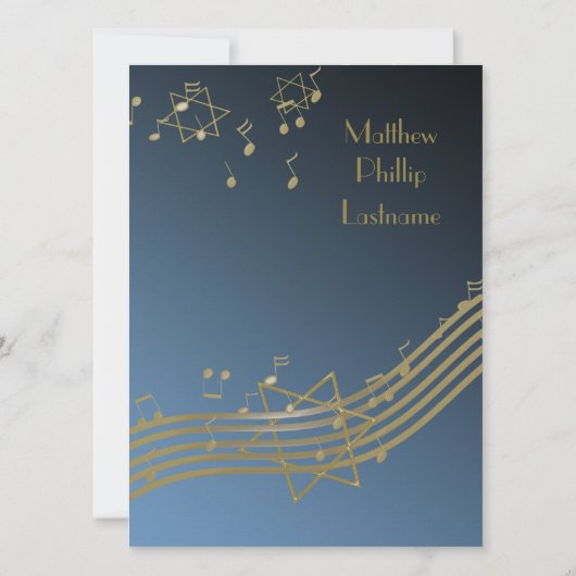 エアミュージック バー ミツバ 7.5 招待状 (裏面)