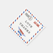 エアメモダンール結婚コレクション スタンダードカクテルナプキン (角)