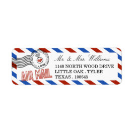 エアメモダンール結婚コレクション ラベル