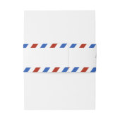 エアメモダンール結婚コレクション 招待状ベリーバンド (裏面例)