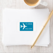 エアメールのシール効果 ラベル (インサイチュ)