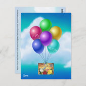 エアメール用接写ヴィンテージ – はがき (正面/裏面)