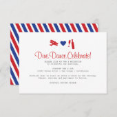 エアメール 受付カード エンクロージャーカード (正面/裏面)