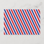 エアメール 受付カード エンクロージャーカード (裏面)