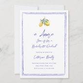 エアモーレイタリアンバチェロレッテ 招待状 (正面)