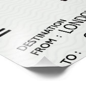 エアライナーチケット フォトプリント            (角)