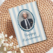 エアライン パイロット 引退 写真 青 アイボリー ストライプ