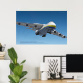 エアラ・Mriya(アントノフAn-225): 伝説の空の3Dポスター ポスター (ホームオフィス)